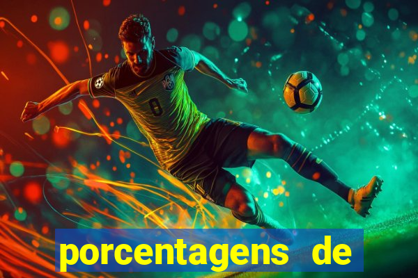 porcentagens de jogos pagantes